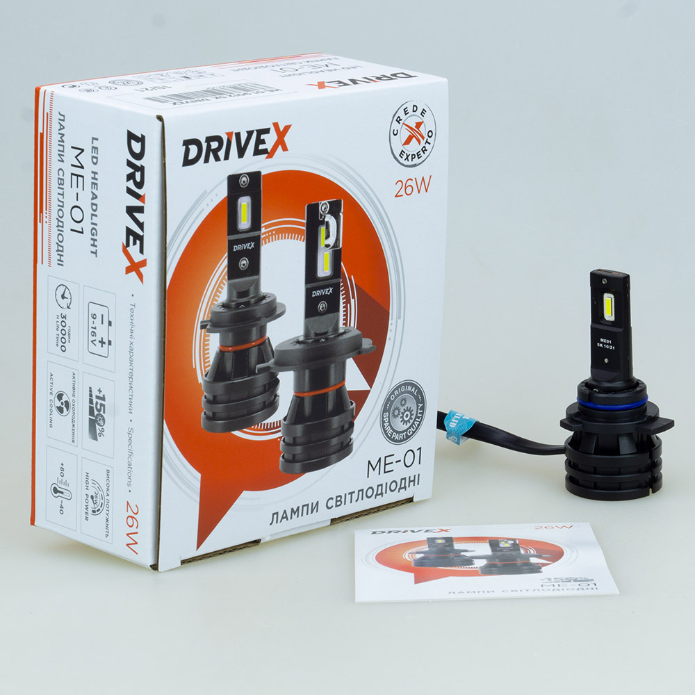 ME-01 9012 26W 9-32V 5000K LED к-т.